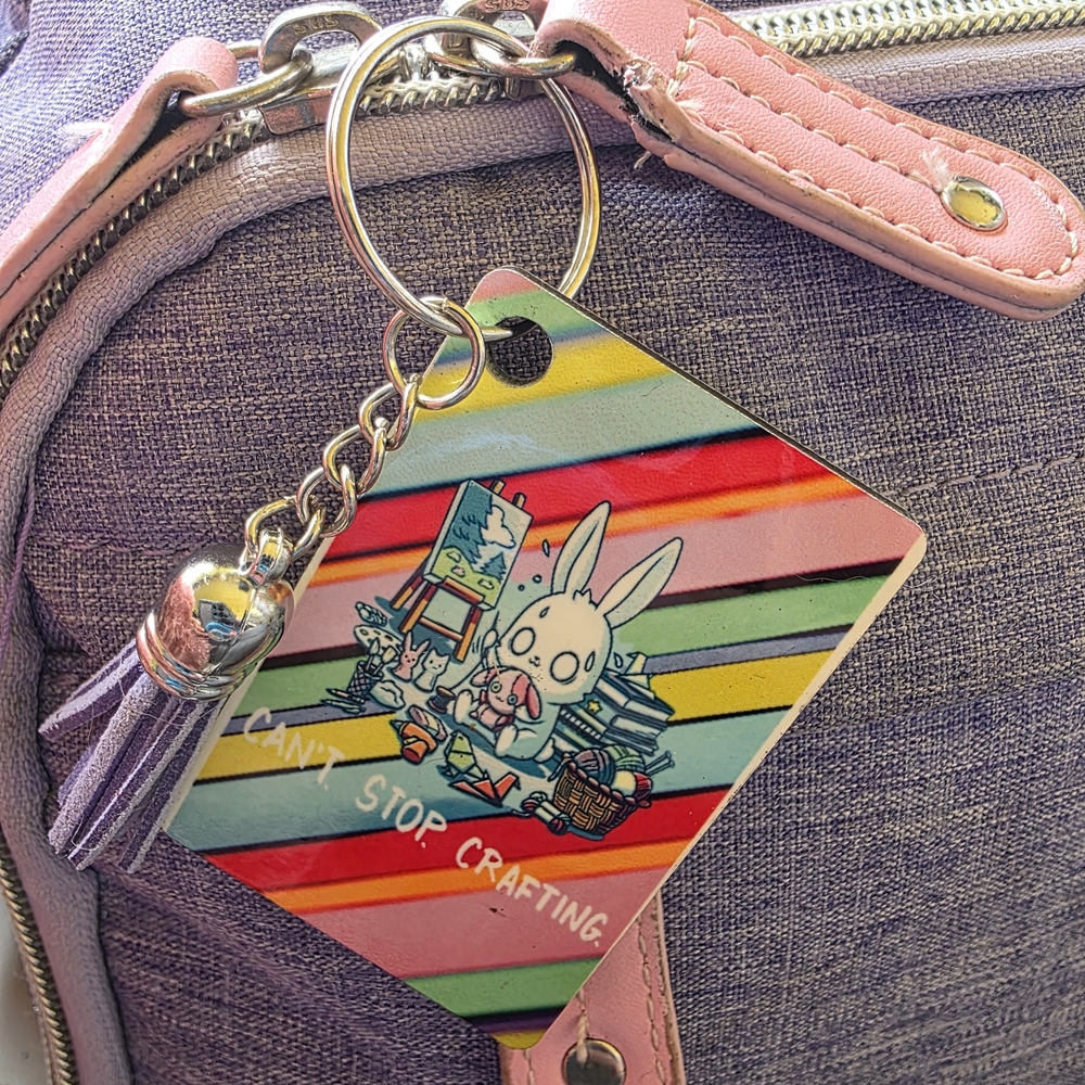 Colorful Crafting Keychain - Picture 2 of 4